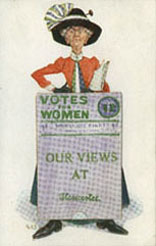 suffrage postcard